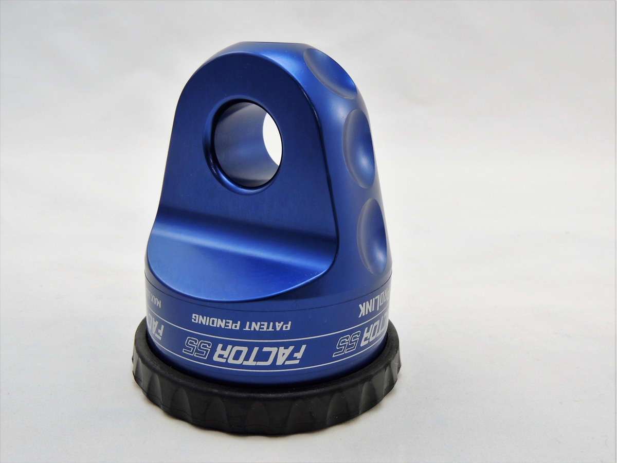 ProLink Winch Shackle Mount Assembly Blue Factor 55 - Image 1