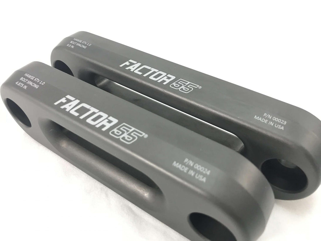 XTV Hawse Fairlead 4.875 Inch Powersports UTV/ATV Gun Metal Gray Factor 55 - Image 2