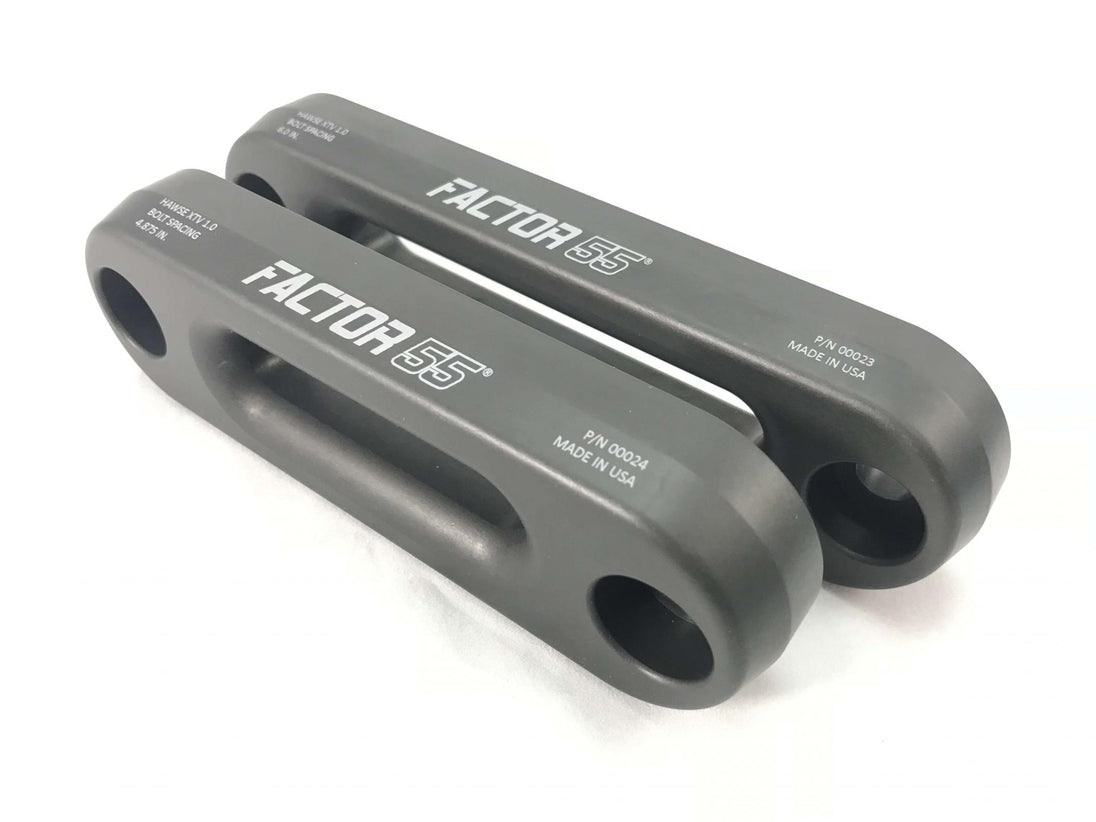 XTV Hawse Fairlead 4.875 Inch Powersports UTV/ATV Gun Metal Gray Factor 55 - Image 3