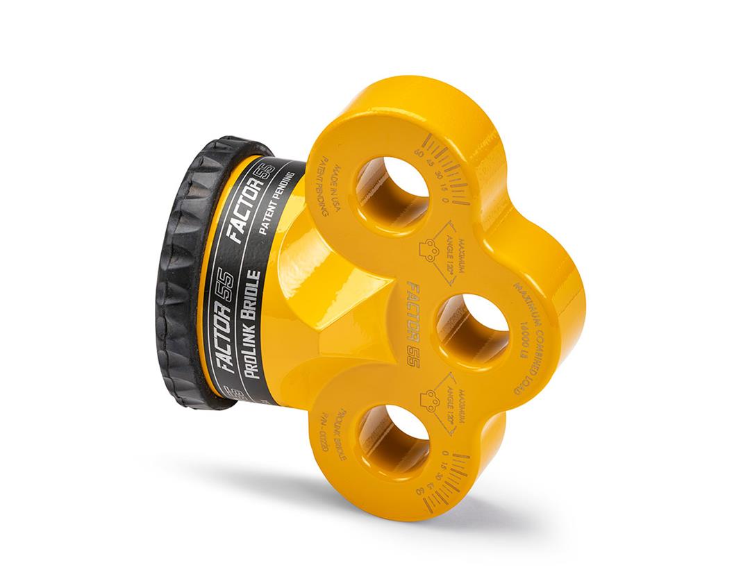 ProLink Bridle Winch Shackle Mount Yellow Factor 55 - Image 1