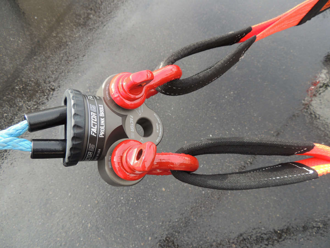 ProLink Bridle Shackle Mount Assembly Anodized Gray Factor 55 - Image 3