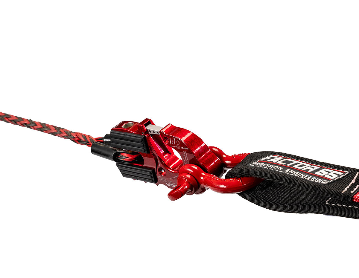 UltraHook Closed System Winch Shackle Mount Orange Factor 55 - Image 7
