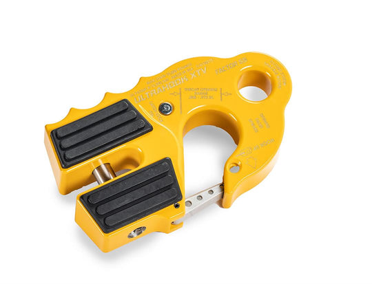UltraHook XTV Closed System Winch Shackle Mount Yellow Factor 55 - Image 1