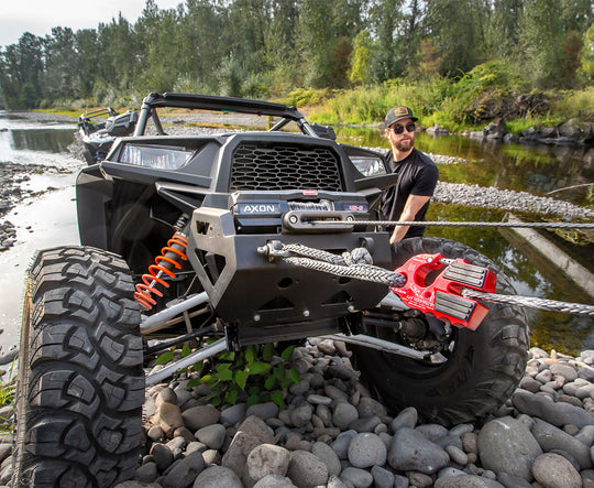 UltraHook XTV Closed System Winch Shackle Mount Yellow Factor 55 - Image 2