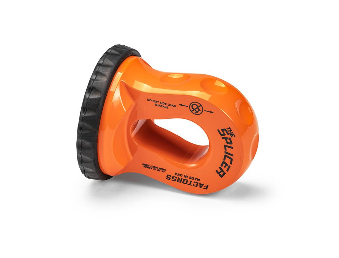 Splicer Splice On Synthetic Rope Thimble Shackle Orange Factor 55 - Image 1