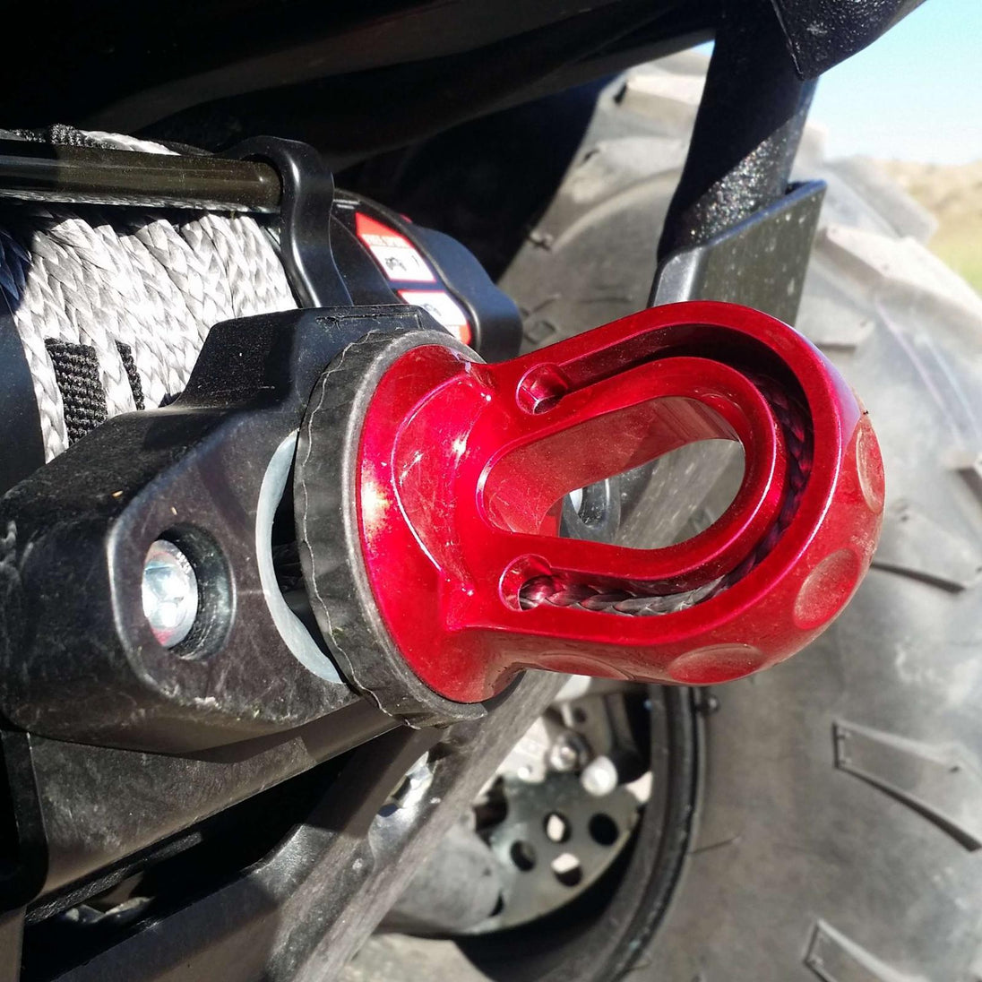 Splicer XTV Splice On Winch Thimble for UTV/ATV Red Factor 55 - Image 8
