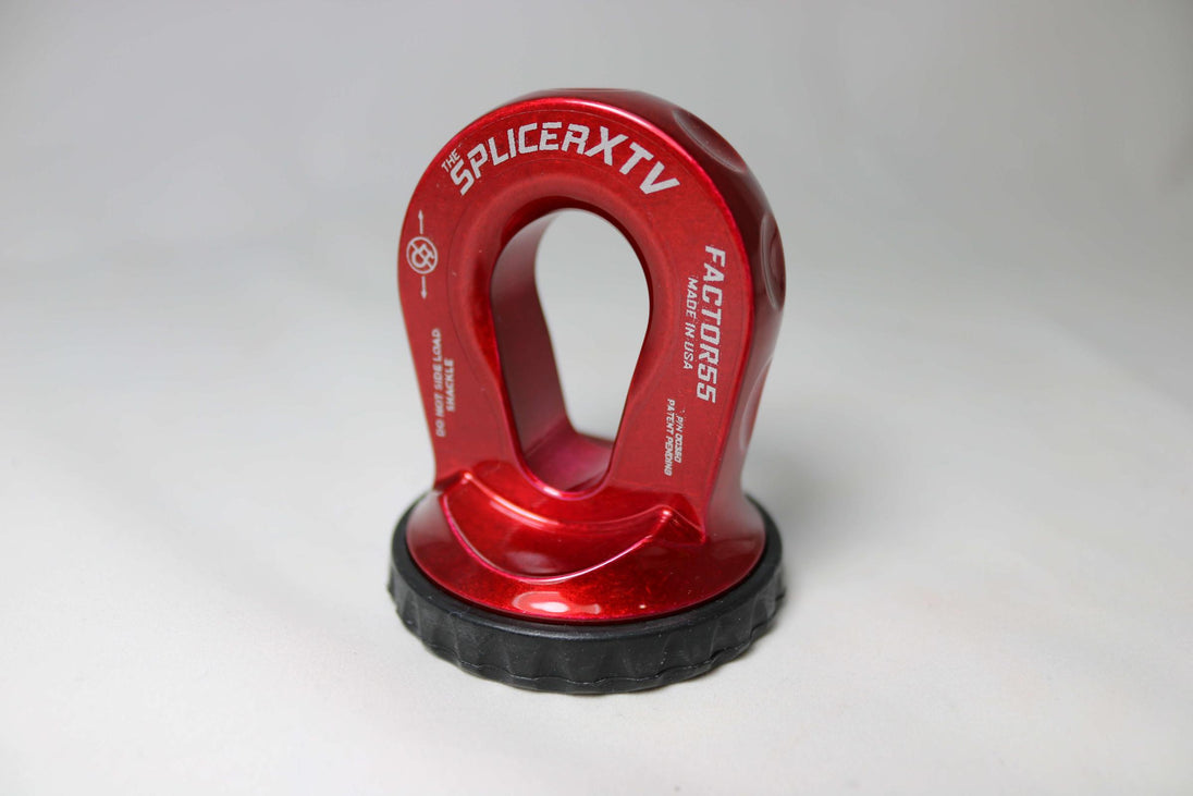 Splicer XTV Splice On Winch Thimble for UTV/ATV Red Factor 55 - Image 1