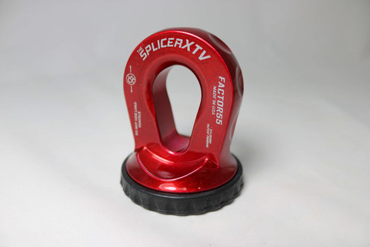 Splicer XTV Splice On Winch Thimble for UTV/ATV Red Factor 55 - Image 1