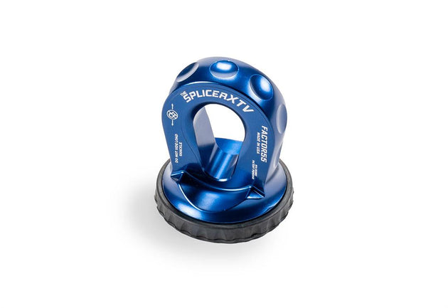 Splicer XTV Splice On Synthetic Rope Thimble Shackle Blue Factor 55 - Image 1