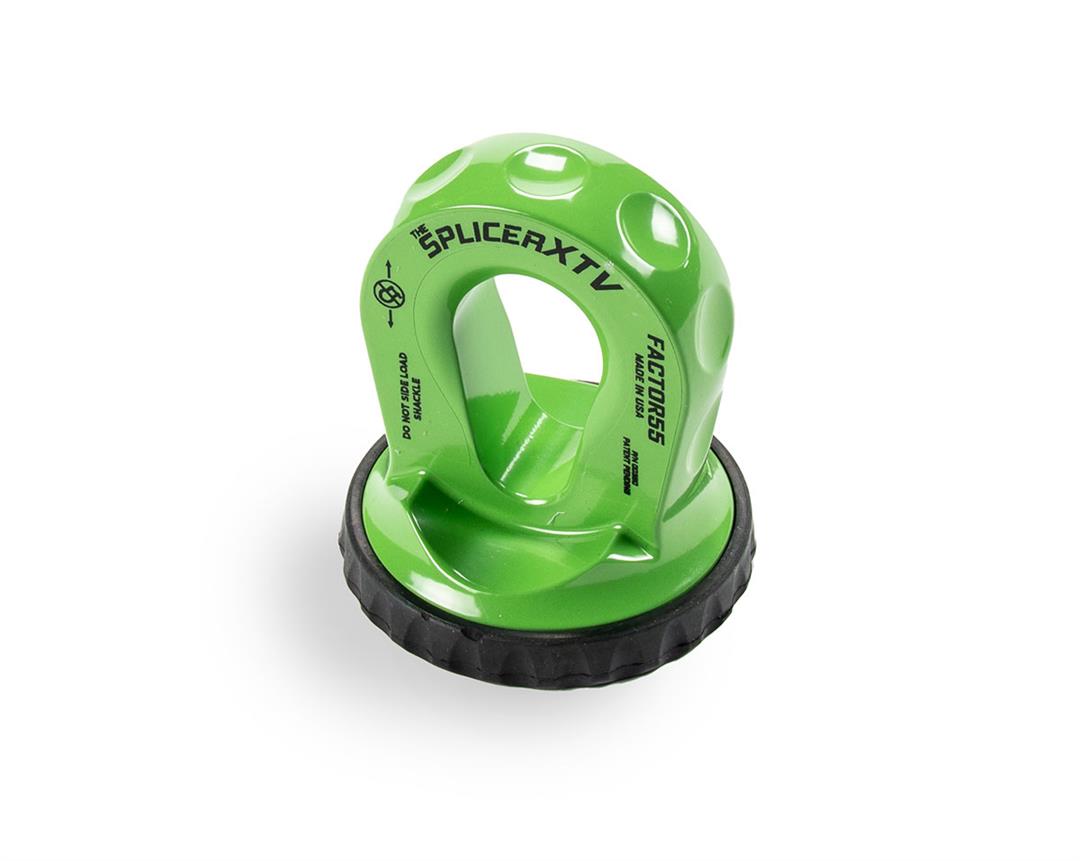 Splicer XTV Splice On Synthetic Rope Thimble Shackle Green Factor 55 - Image 1