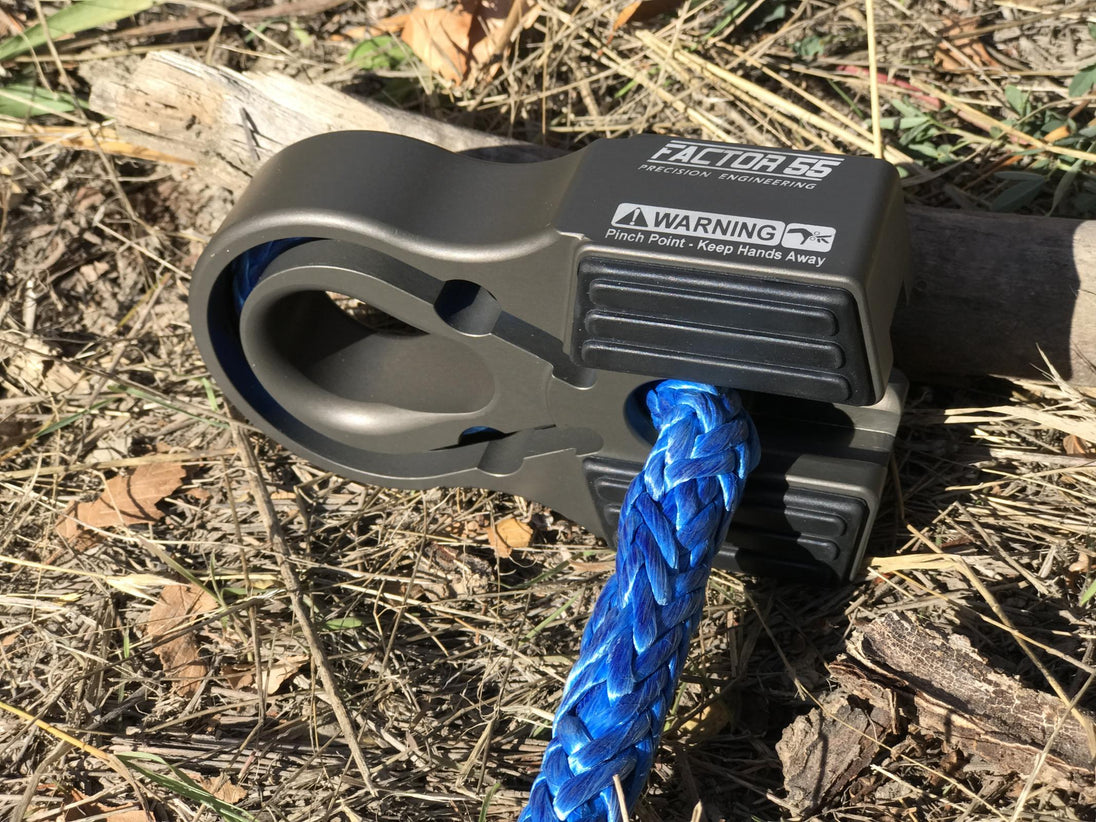Winch Line Shackle Mount Splice On Foldable Gray Factor 55 - Image 9