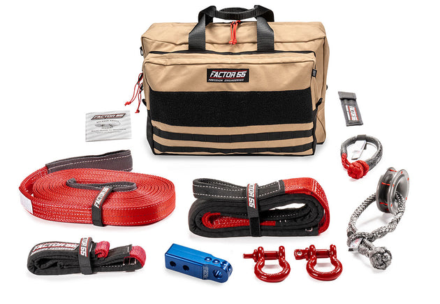 Vehicle Recovery Kit Sawtooth Blue -Large Factor 55 - Image 1