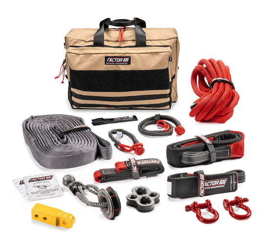 Vehicle Recovery Kit Borah Yellow Factor 55 - Image 1