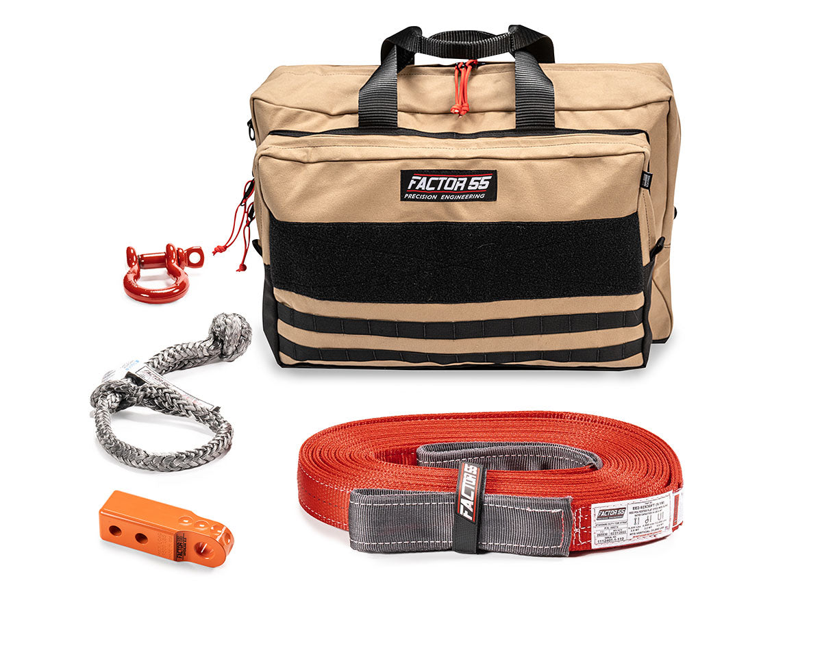 Vehicle Recovery Kit Owyhee Orange- Large Factor 55 - Image 1