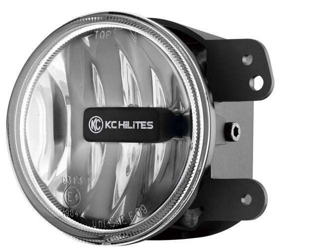 G4 Gravity LED 4 Inch SAE ECE Fog 1- Light 2010-2018 Jeep Wrangler JK 2/4-Door KC HiLiTES - Image 2