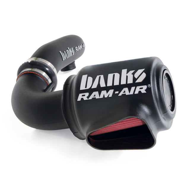 Ram-Air Cold-Air Intake System Oiled Filter 97-06 Jeep 4.0L Wrangler TJ Banks Power - Image 1