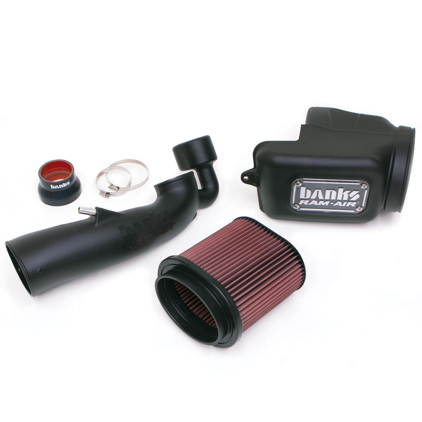 Ram-Air Intake System Oiled Filter for 18-24 Jeep Wrangler JL 3.6L and 20-24 Gladiator 3.6L Banks Power - Image 2