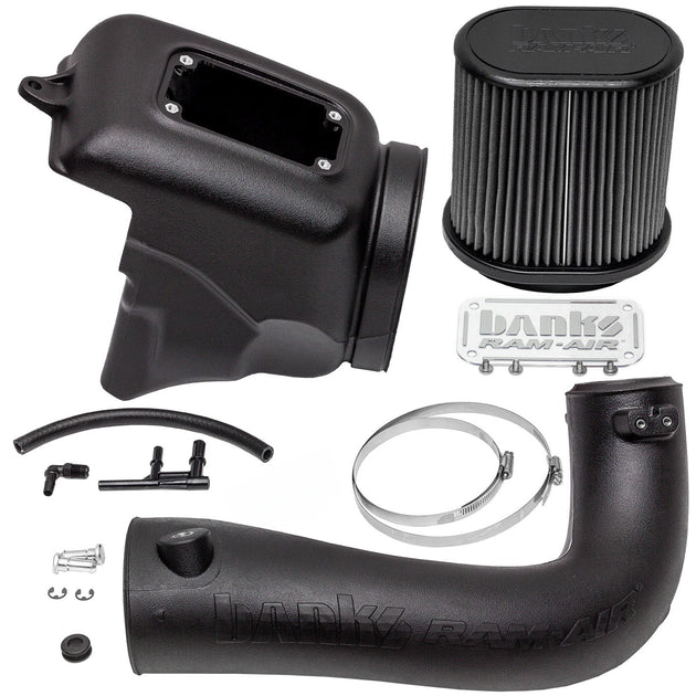 Banks Ram-Air Big-Ass Dry Filter Cold Air Intake System for 18-Up Jeep Wrangler JL 2.0L Turbo - Image 2