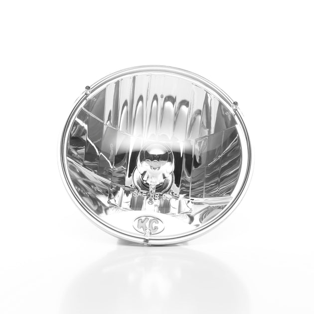 Jeep Head Light H4 Halogen 7 Inch Dot 2 Light Jeep Wrangler JK KC HiLiTES - Image 2