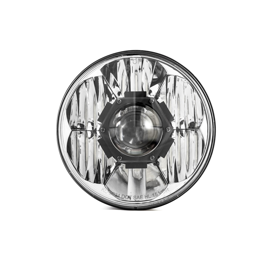 Jeep Head Light Gravity LED 7 Inch 1- Light 2007-2018 Jeep Wrangler JK 2/4-Door KC HiLiTES - Image 1