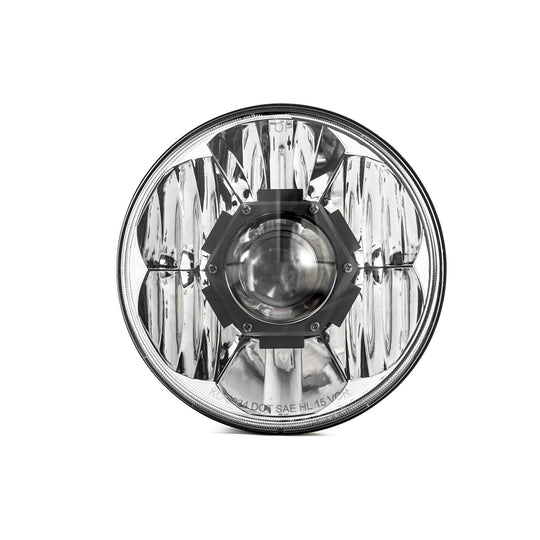Jeep Head Lights Gravity LED 7 Inch 2- Light 2007-2018 Jeep Wrangler JK 2/4-Door KC HiLiTES - Image 2
