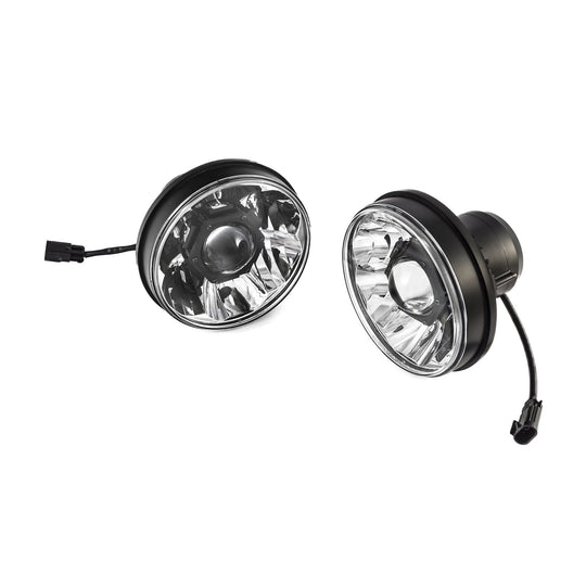 Jeep Head Lights Gravity LED 7 Inch 2- Light 2007-2018 Jeep Wrangler JK 2/4-Door KC HiLiTES - Image 8