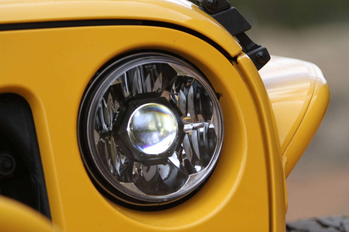Jeep Head Lights Gravity LED 7 Inch 2- Light 2007-2018 Jeep Wrangler JK 2/4-Door KC HiLiTES - Image 10