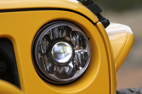 Jeep Head Lights Gravity LED 7 Inch 2- Light 2007-2018 Jeep Wrangler JK 2/4-Door KC HiLiTES - Image 10