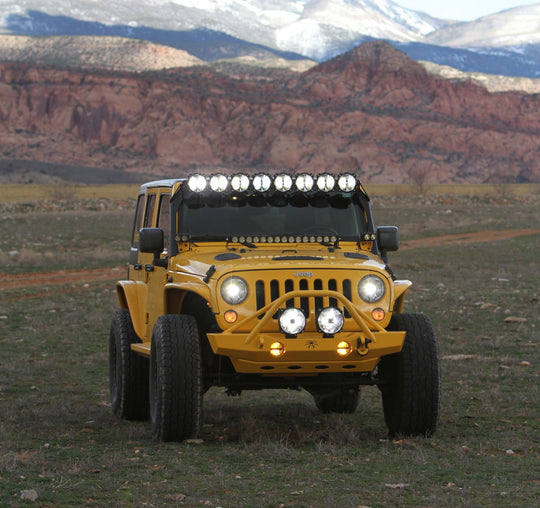 Jeep Head Lights Gravity LED 7 Inch 2- Light 2007-2018 Jeep Wrangler JK 2/4-Door KC HiLiTES - Image 11