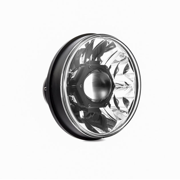 Jeep Head Light Gravity LED 7 Inch 1- Light 2007-2018 Jeep Wrangler JK 2/4-Door KC HiLiTES - Image 2