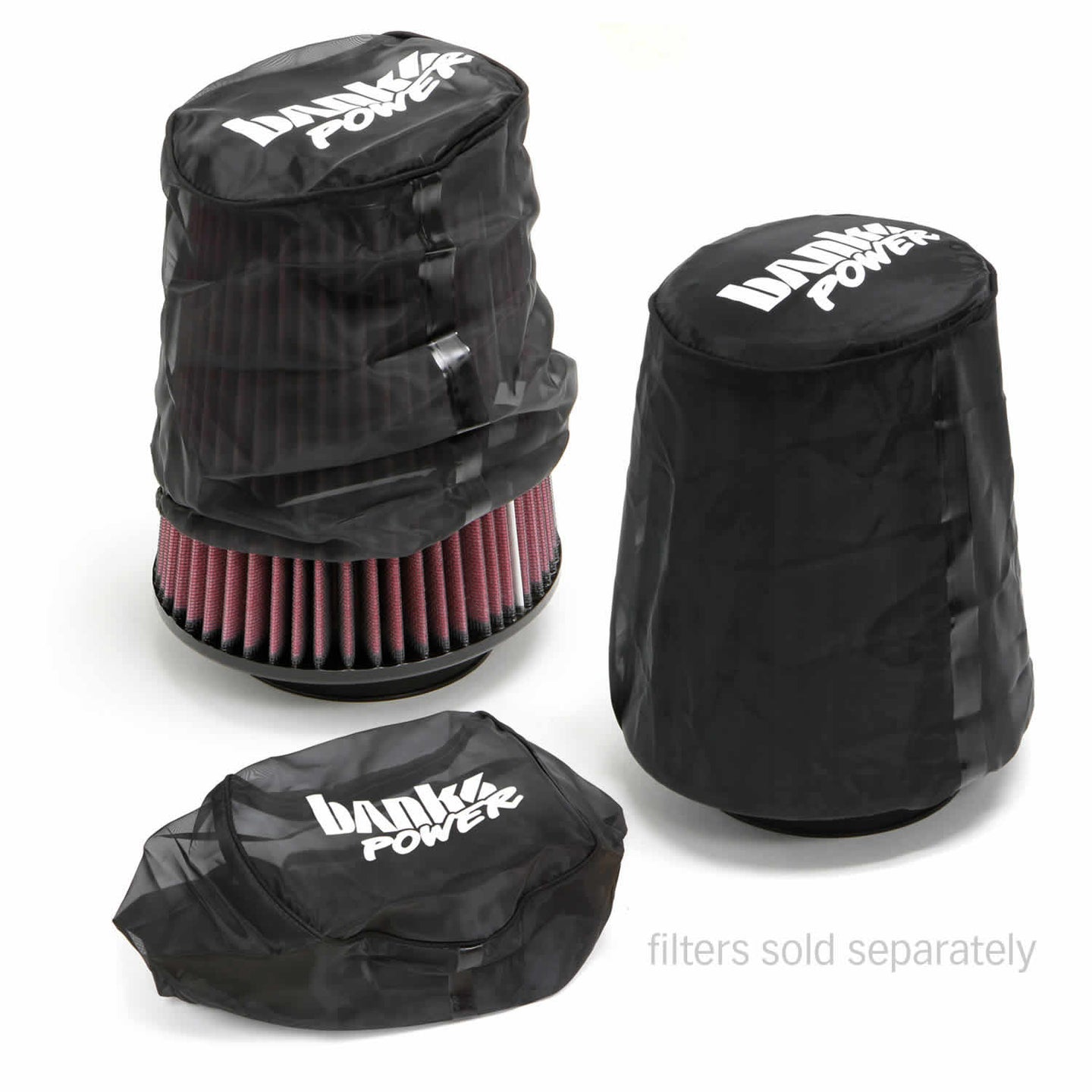 Pre-Filter Filter Wrap For Use W/Ram-Air Cold-Air Intake Systems Air Filter PNs 41835/41506 Banks Power - Image 1