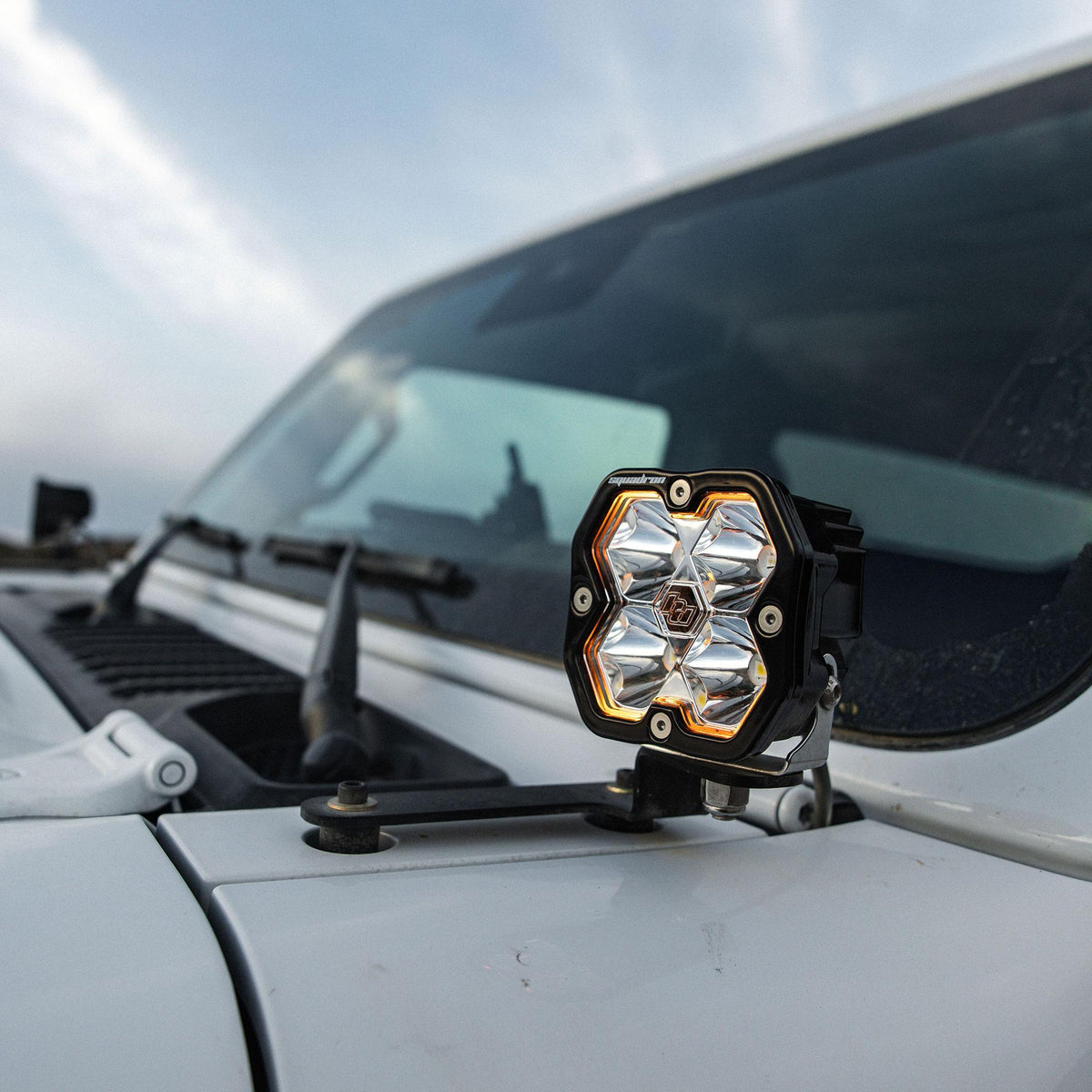 Squadron 2.0 Sport A-Pillar Light Kit Jeep 2018-26 Wrangler JL 2020-26 Gladiator JT Toggle Baja Designs - Image 2