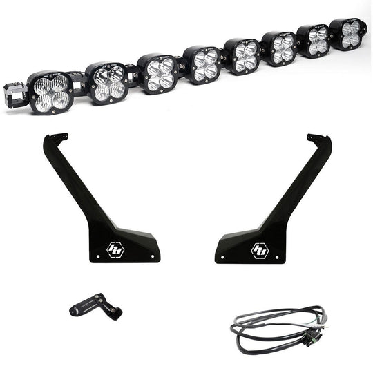 XL Pro Linkable Roof Mount Kit 20-26 Gladiator 18-26 Wrangler JL (Multi-Pattern Clear Upfitter Wiring) Baja Designs - Image 1