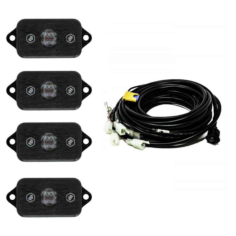 Rock Light Kit Universal Red Baja Designs - Image 1