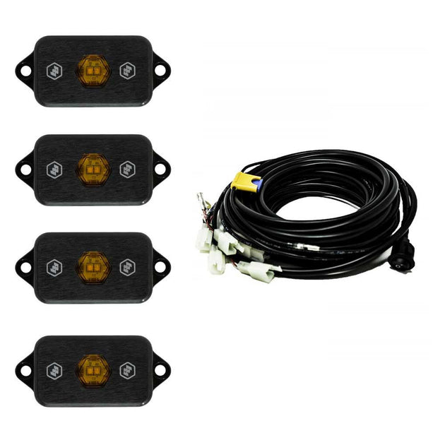 Rock Light Kit Universal Baja Amber Baja Designs - Image 1