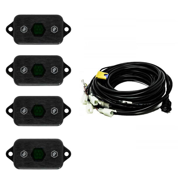 Rock Light Kit Universal Green Baja Designs - Image 1
