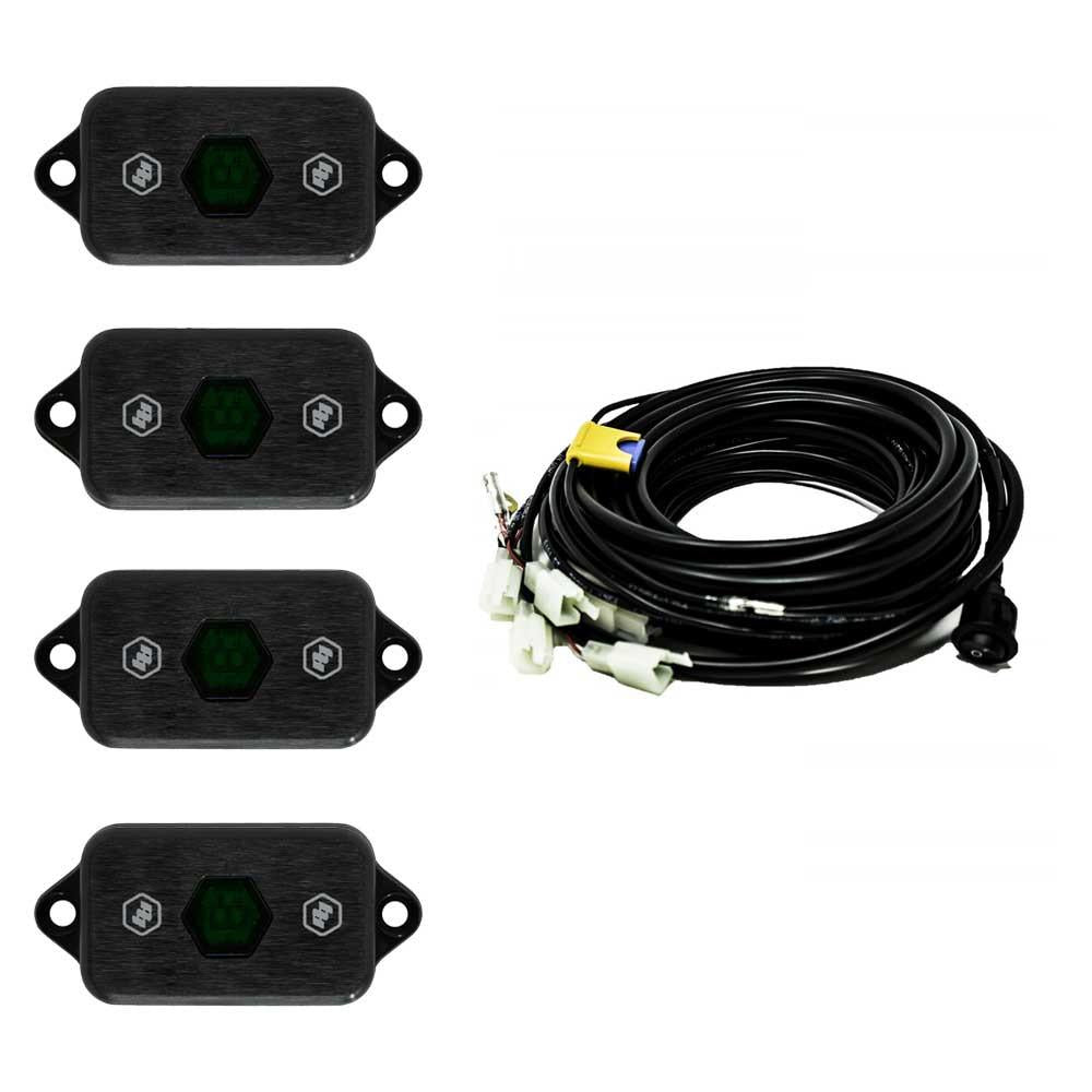 Rock Light Kit Universal Green Baja Designs - Image 1