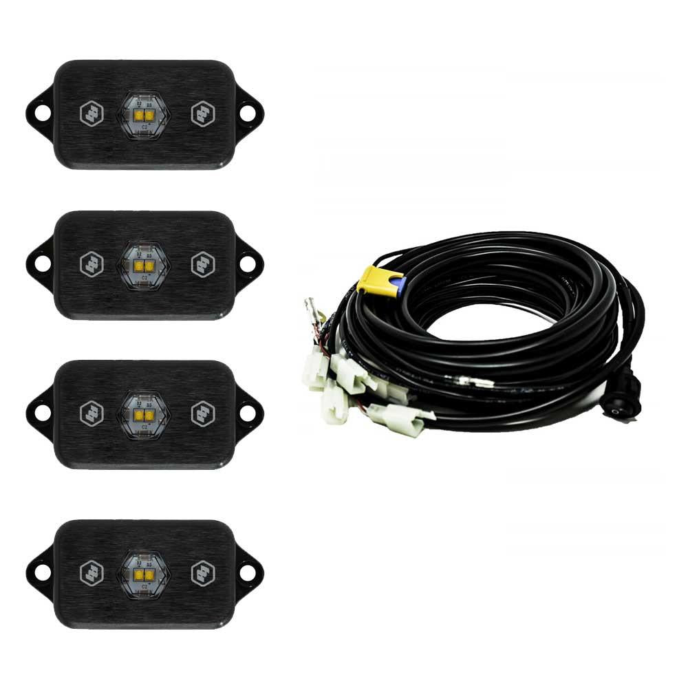 Universal Rock Light Kit White Baja Designs - Image 1