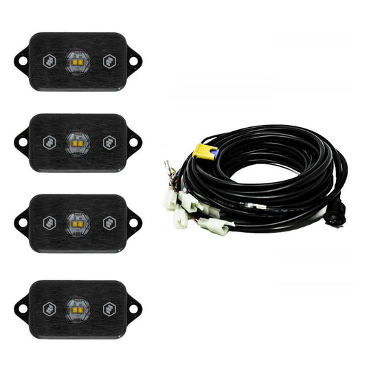Universal Rock Light Kit White Baja Designs - Image 1