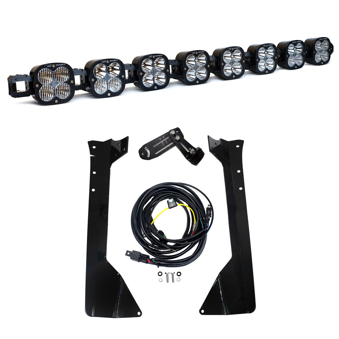 Jeep JK XL Linkable Roof Bar Kit  07-16 Wrangler JK Baja Desgins - Image 1