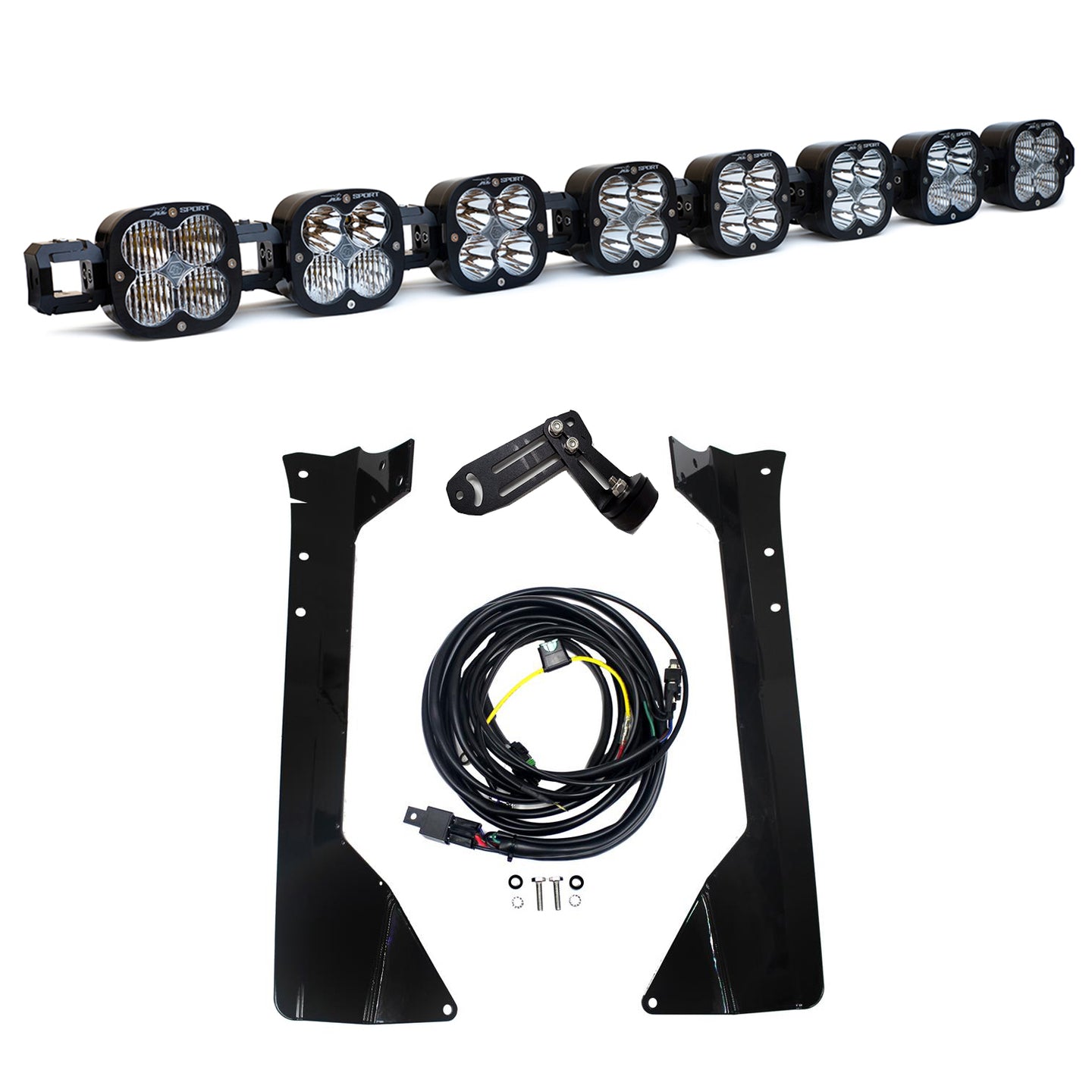 Jeep JK XL Linkable Roof Bar Kit  07-16 Wrangler JK Baja Desgins - Image 1