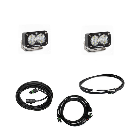 Jeep JL LED Light Kit Reverse Kit W/ Upfitter Dual S2 Sport W/C For 18-Pres Wrangler JL Baja Designs - Image 1