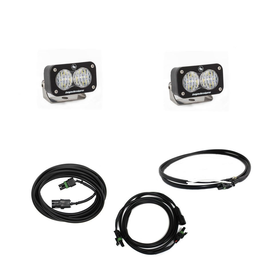 Jeep JL LED Light Kit Reverse Kit W/ Upfitter Dual S2 Sport W/C For 18-Pres Wrangler JL Baja Designs - Image 1