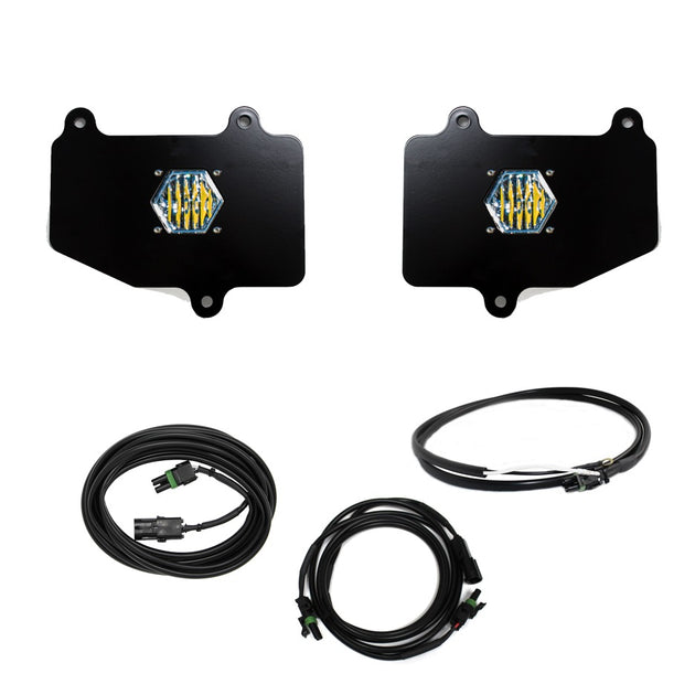 Jeep JT LED Light Dual S1 Reverse Kit w/Upfitter For 18-Pres Wrangler JT Baja Designs - Image 1