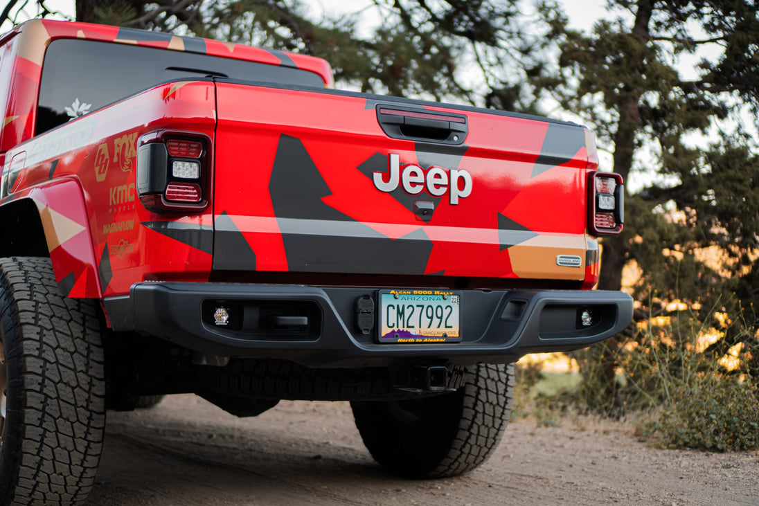 Jeep JT LED Light Dual S1 Reverse Kit w/Upfitter For 18-Pres Wrangler JT Baja Designs - Image 2