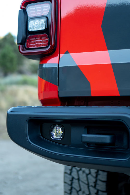 Jeep JT LED Light Dual S1 Reverse Kit w/Upfitter For 18-Pres Wrangler JT Baja Designs - Image 3