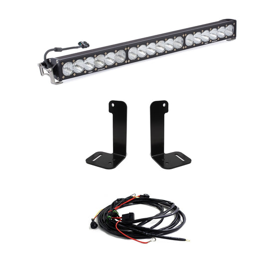 Jeep JL/JT 30 Inch OnX6+ Light Bar Kit Baja Designs - Image 1