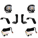 Jeep JL/JT Dual LP4 Auxiliary Light Kit w/Upfitter Baja Designs - Image 1