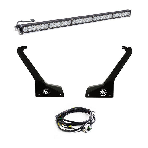 Jeep JL/JT Roof Bar LED Light Kit 50 Inch OnX6+ Baja Designs - Image 1