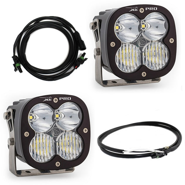Jeep JL/JT Rubicon Steel Bumper LED Light Kit XL Pro w/Upfitter Baja Designs - Image 1